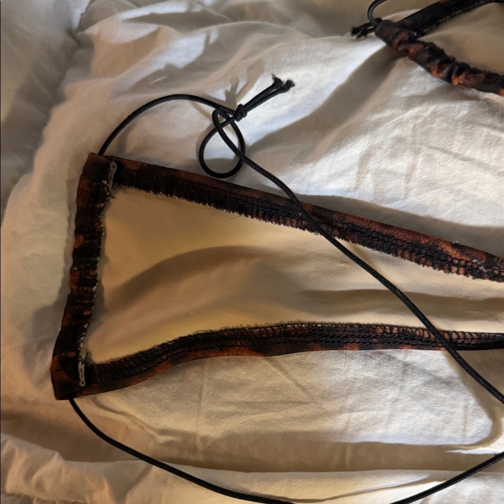 Leopard Print Women's Intimate Set - Picture 4 of 4